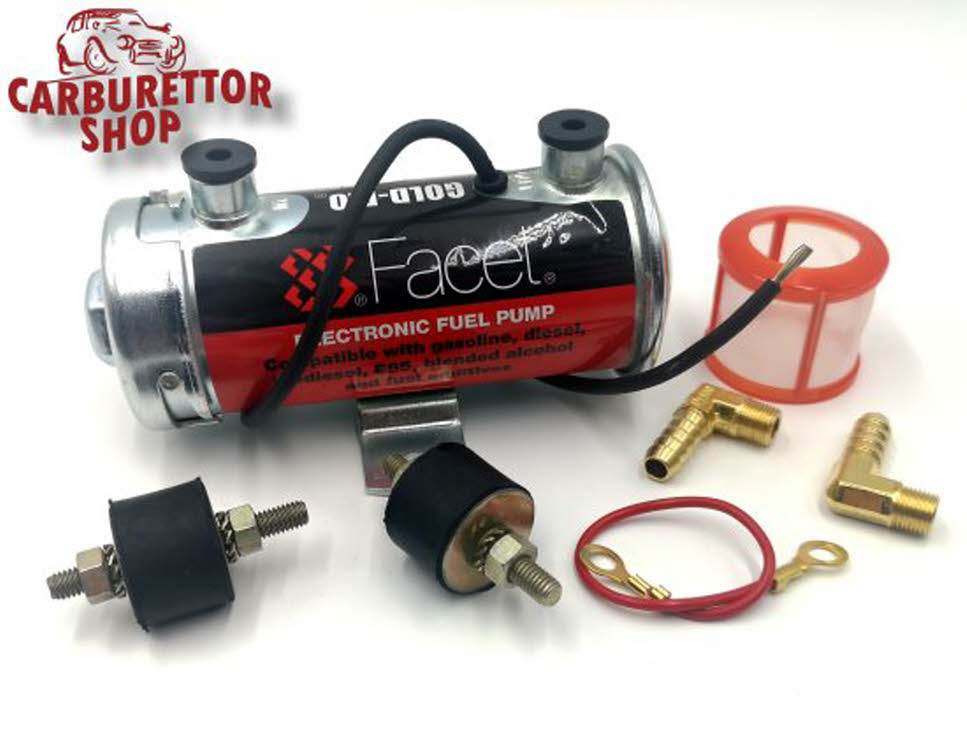 476087 Facet GOLD-FLO Silver Top Road Fuel Pump Kit