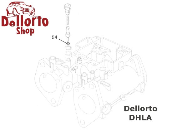DELLORTO DHLA CARB/CARBURETTOR PUMP JETS x4 NEW