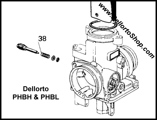  SHU.M-T Carburetor Fuel Screws,Compatible for NIBBI PE